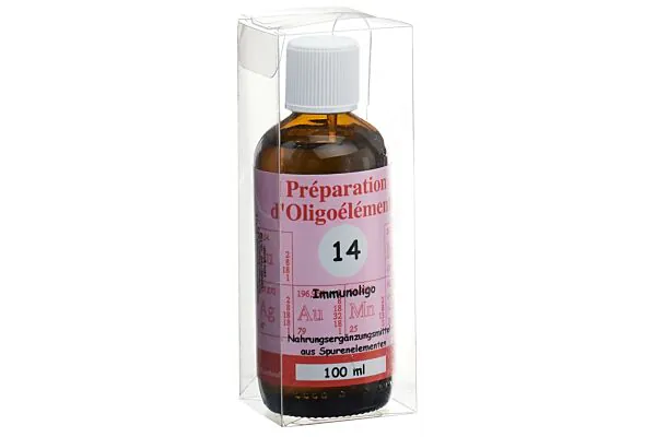 Bioligo POE 14 Immunoligo Préparation d'oligoéléments/Sauge 100ml