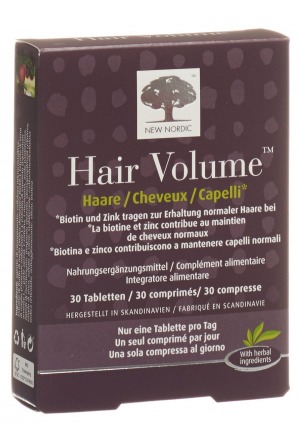 NUOVO NORDIC Compresse Volume Capelli 30 pezzi
