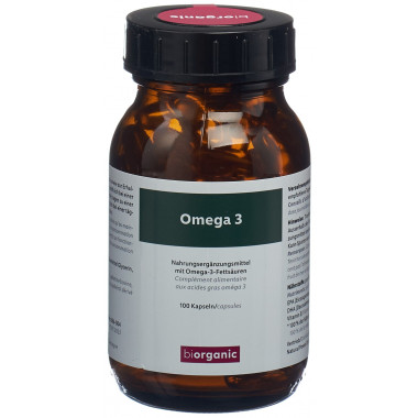 Biorganic Omega-3 capsule in vetro 100 pezzi
