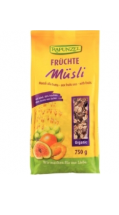 Muesli alla frutta Rapunzel Btl 750g