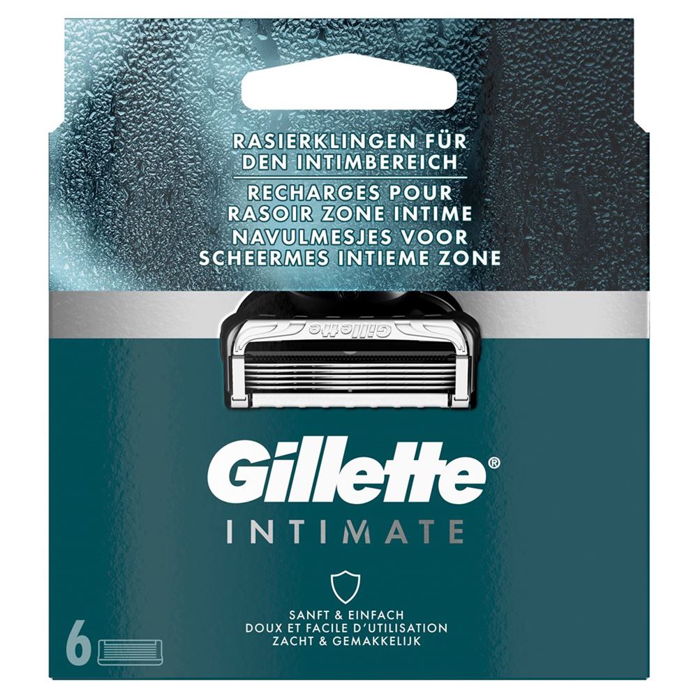 Lame del sistema intimo GILLETTE 6 pezzi