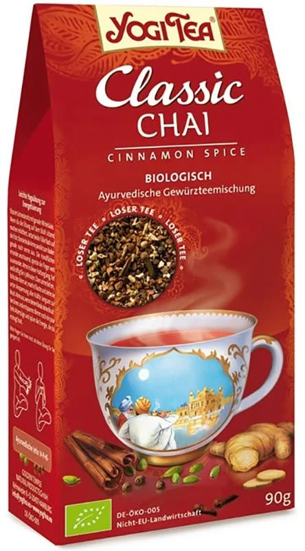 YOGI TEA® Classic Chai Cinnamon Spice sciolto 90g