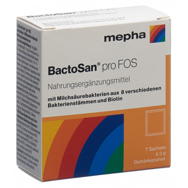 BactoSan pro FOS bevanda in polvere 7 Btl 3 g