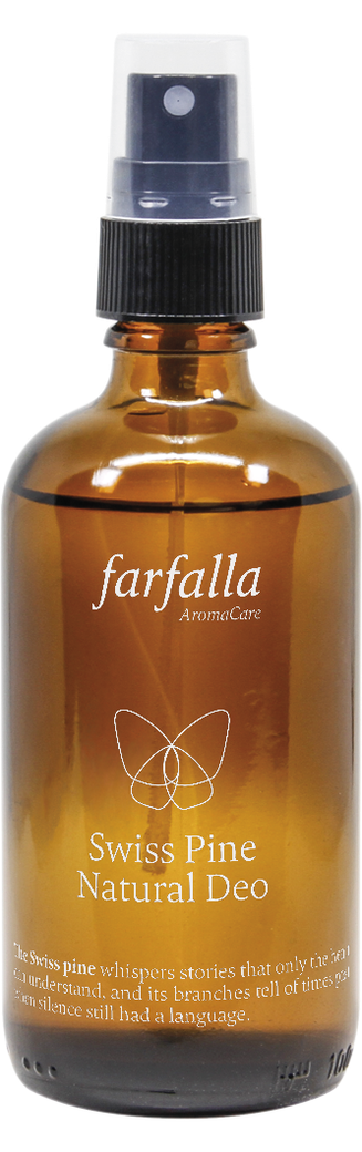FARFALLA Deodorante naturale al pino svizzero 100ml