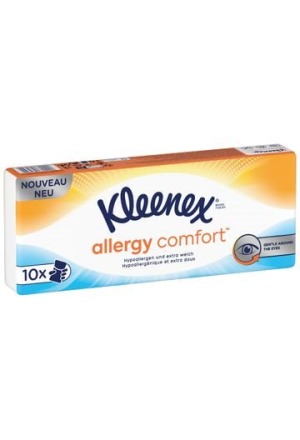 Fazzoletti Kleenex Allergy Comfort 10 x 9 pezzi