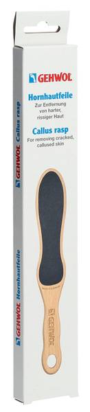 Lima per calli Gehwol 27 cm legno