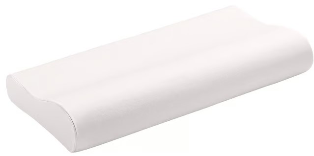 Cuscino da collo ELSA 50x9cm in velluto sabbia