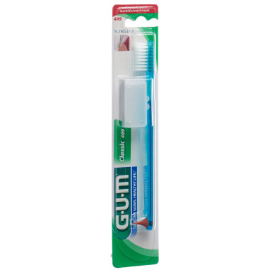 GUM Spazzolino classico Compact Soft 4 file