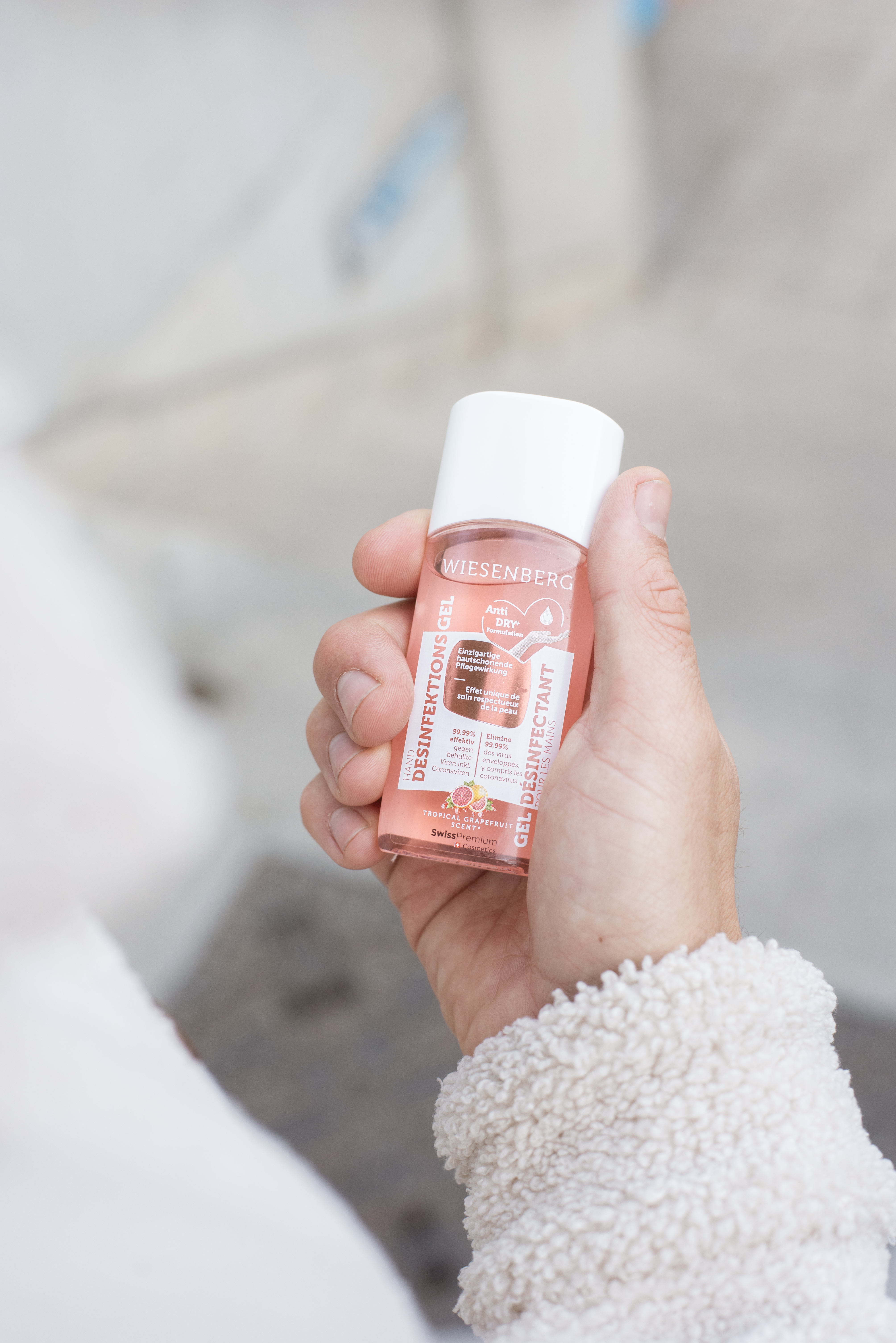 Wiesenberg Gel disinfettante per le mani Trop Grapefruit 50ml