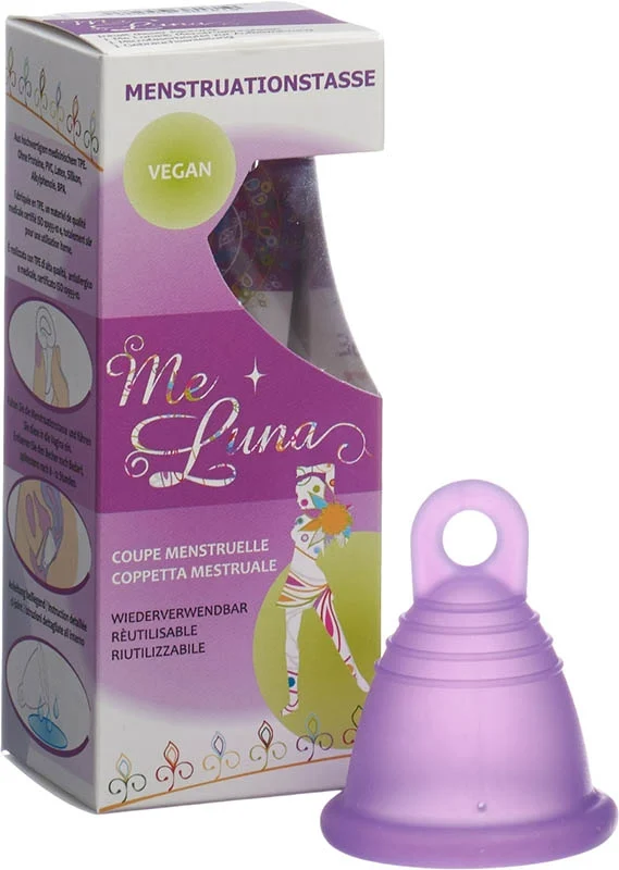 ME LUNA Coppa mestruale Classic Short M Viola