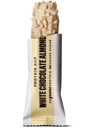 Barretta proteica BAREBELLS White Choc Alm 55g