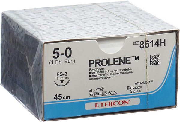 PROLENE 45cm blu 5-0 FS-3 36 pezzi