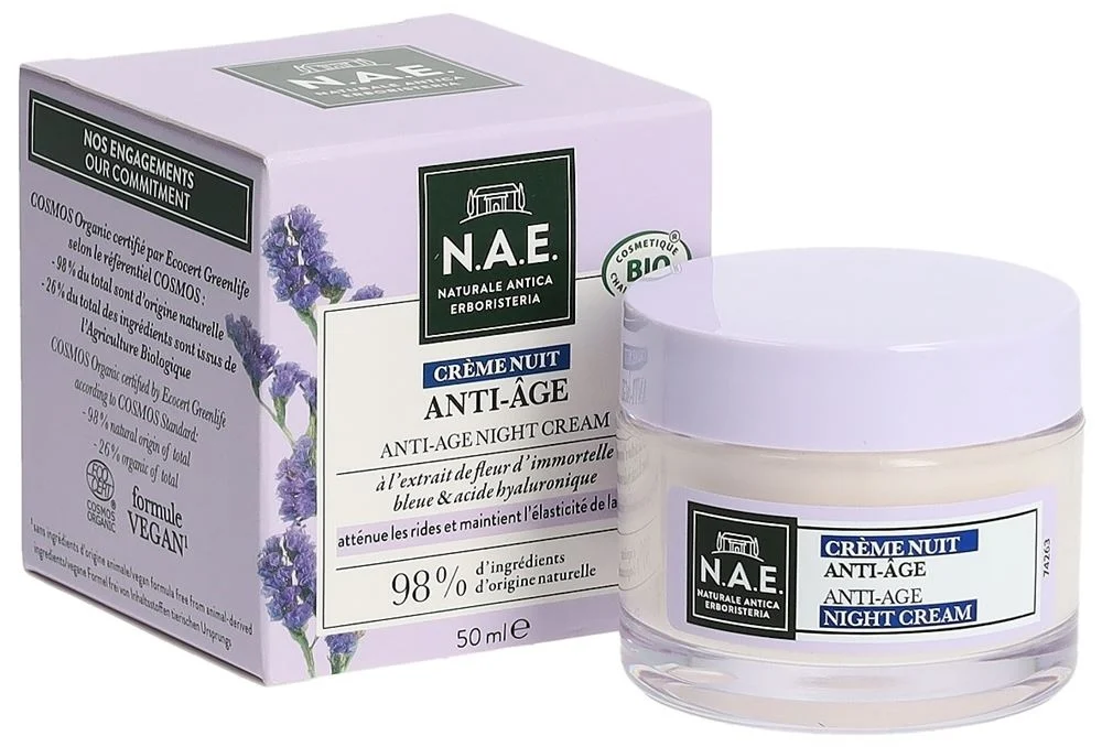 Naturale Antica Erboristeria Crema Viso Anti-Età Notte 50ml
