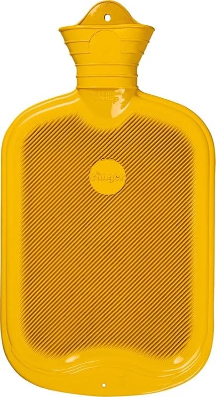 SÖNGER borsa dell'acqua calda Naturkau Lamel 2l 1 lato giallo