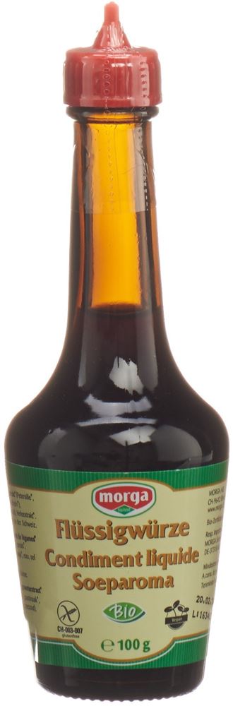 MORGA Condimento liquido vegetale biologico 100g