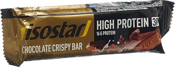 Isostar Barretta iperproteica Choc Crispy 55g