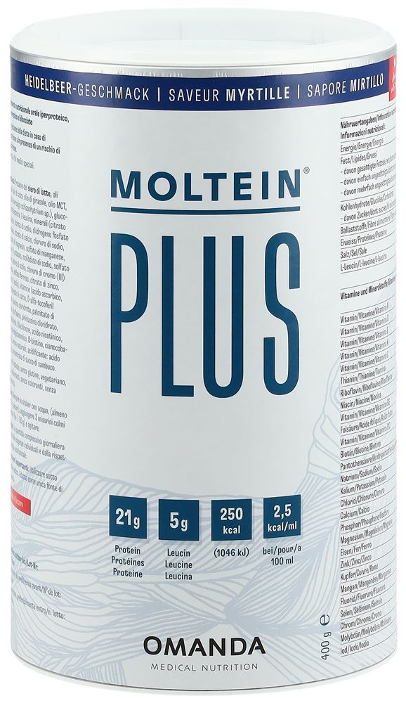 MOLTEIN PLUS 2.5 Mirtillo Ds 400g