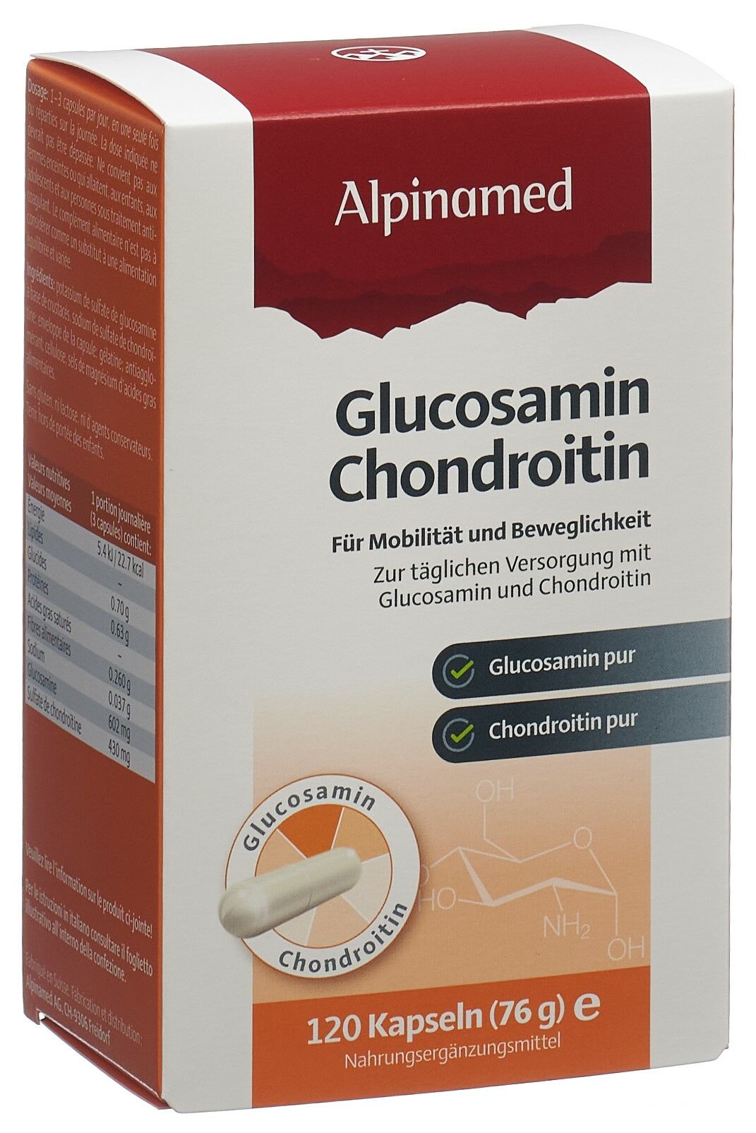 ALPINAMED Glucosamina Condroitina Capsule 120 Capsule