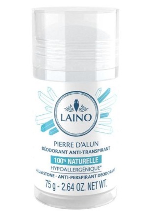 Pietra di allume Laino Deo 100% naturale 75g