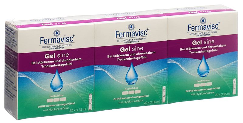 Fermavisc Gel sine Gtt Opht 60 Monodos 0,35ml