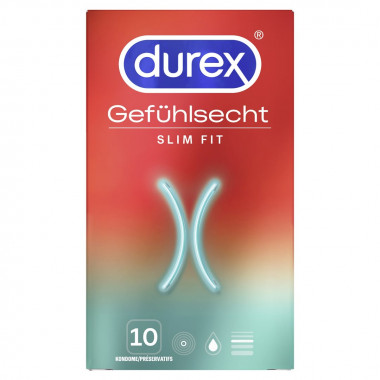 Preservativo Durex Sensitive Slim fit 10 pezzi