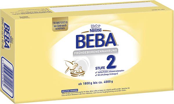 BEBA Frühgeborenennahrung Stu 2 Trinkfe 32 x 90ml