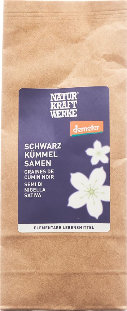 NATURKRAFTWERKE Semi di cumino nero Demeter 100g