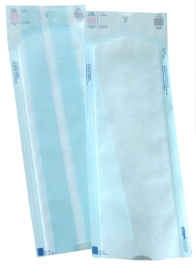 STERICLIN sacchetti trasparenti 150x300mm senza soffietto 100 pezzi