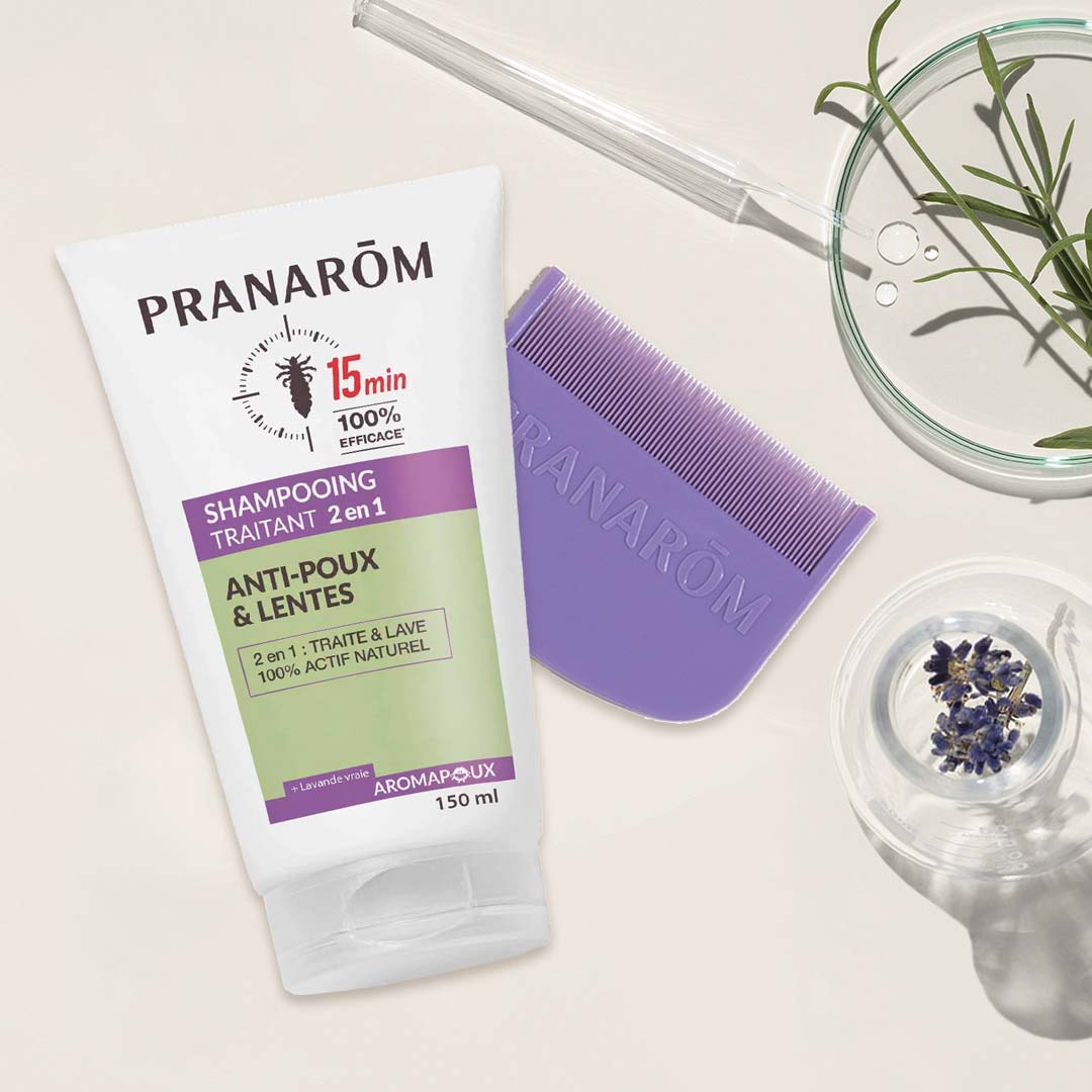 PRANAROM Aromapoux Shampoo trattante 2 in 1 contro pidocchi e lendini 150ml