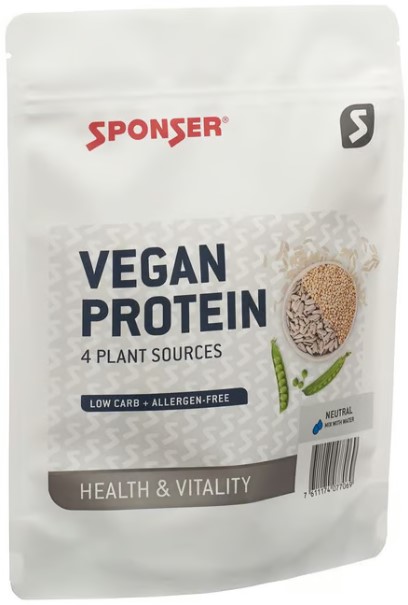 SPONSER® Proteine Vegane Neutre Btl 480g