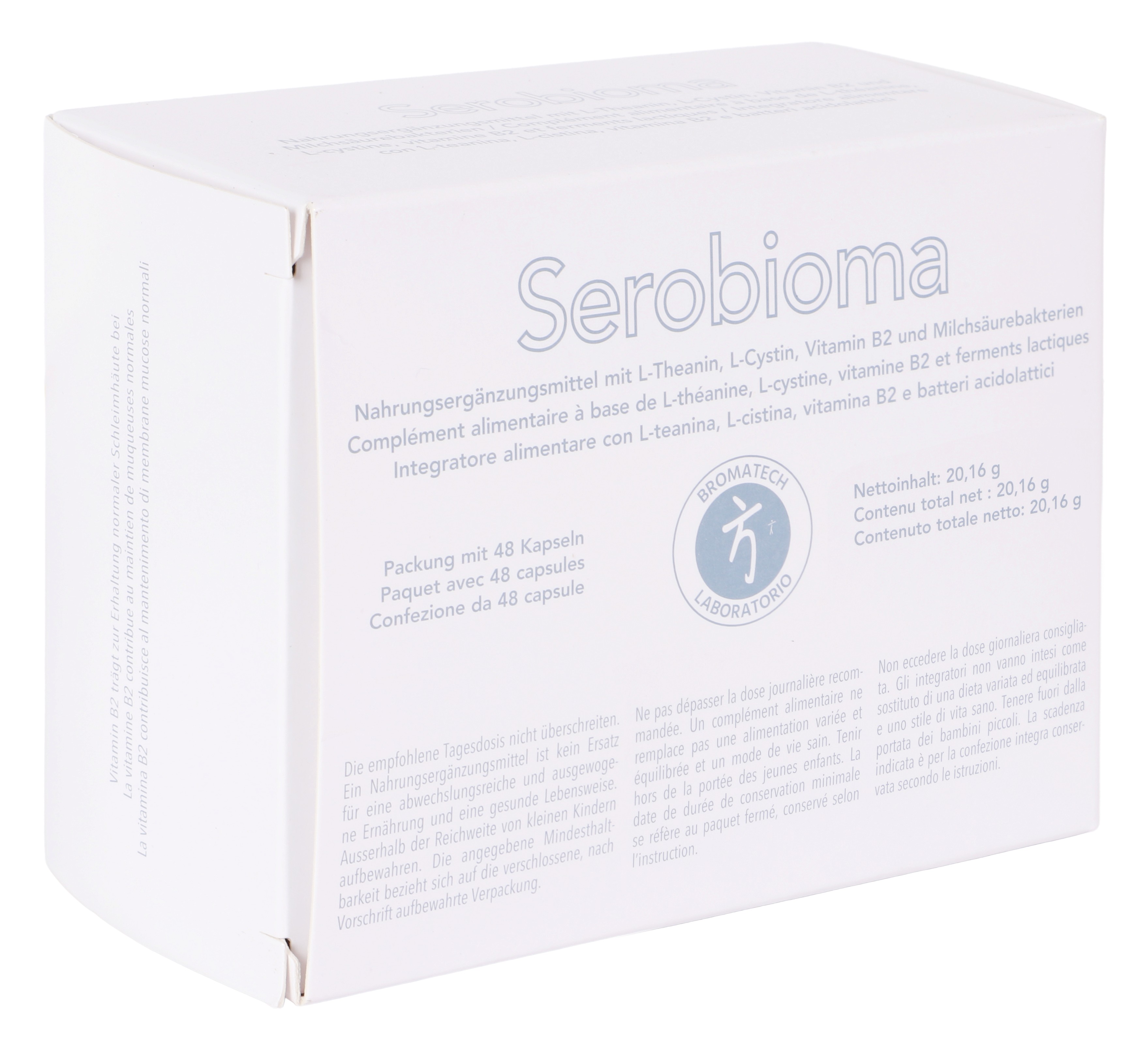 SEROBIOMA BROMATECH capsule 24 pezzi