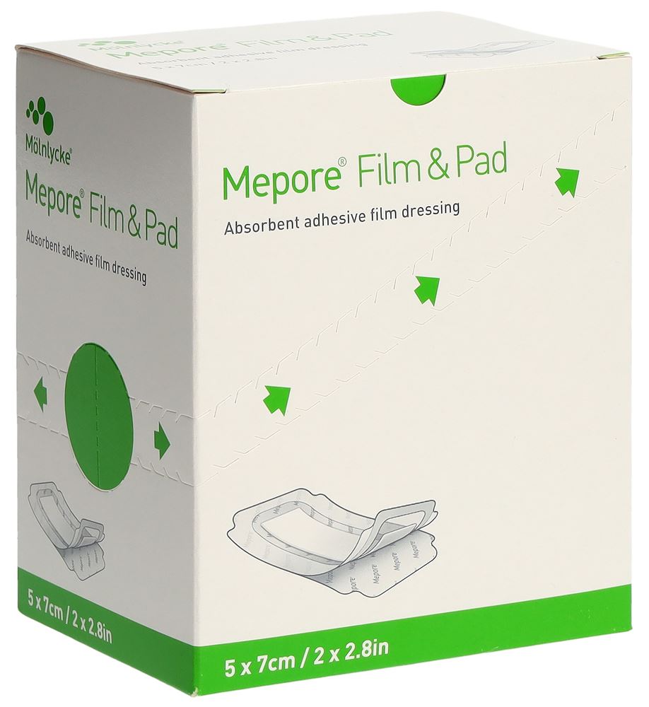 Mepore Film & Pad 5x7cm square (neu) 85 Stück