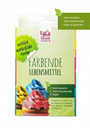 EAT A RAINBOW miscela di colori blu/giallo/mangenta 3 x 10g