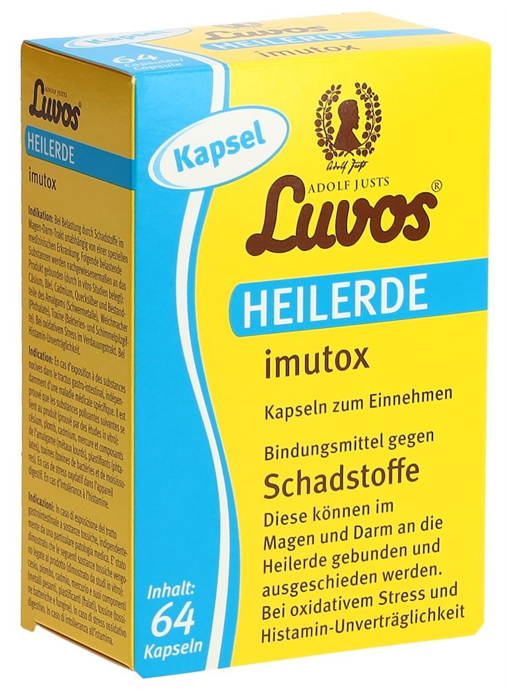 LUVOS Argilla curativa Imutox Cap. 64 Cap.