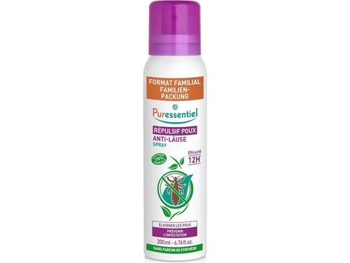 Puressentiel spray repellente antipidocchi formato famiglia 200ml