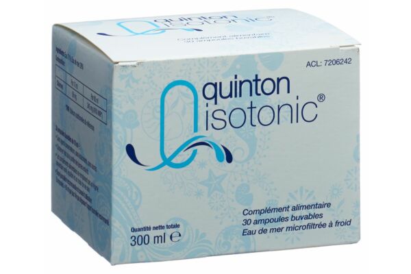 Quinton Isotonic 9g/l Trinkamp 30 x 10ml
