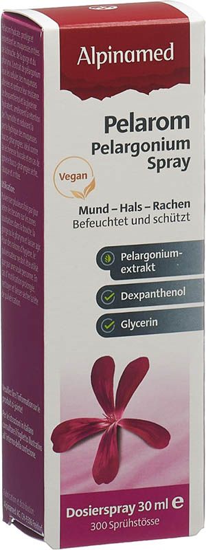 ALPINAMED Pelarom Pelargonium Spray 30ml