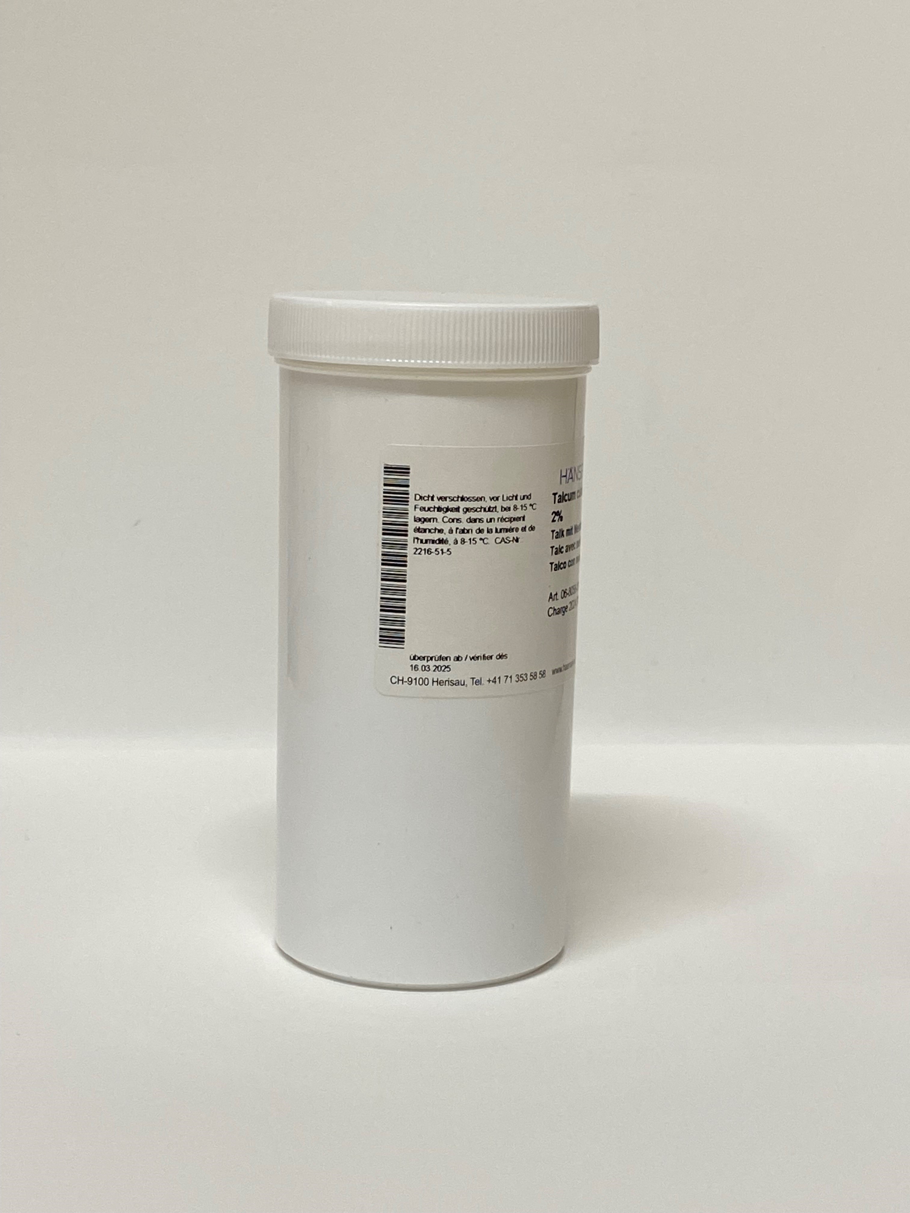 Hänseler Mentolo in polvere 2% 80g