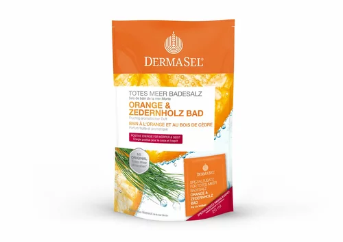DERMASEL Sali da bagno Arancio&Cedro D/F 400g