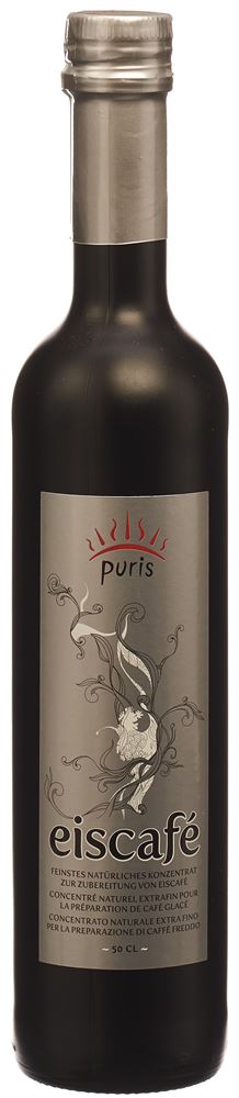 PURIS Sciroppo Eiscafé Noir 6 bottiglie in vetro 50cl