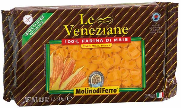 LE VENEZIANE Pipe Rigate Mais senza glutine 250g