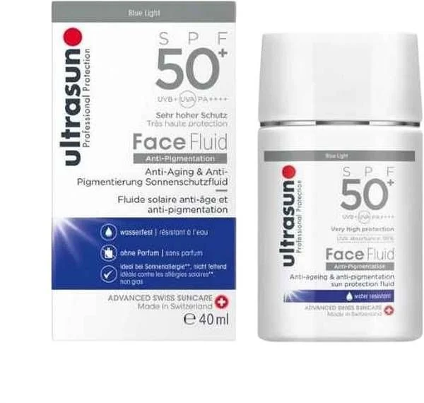 Ultrasun Fluido Viso Anti-Pigmento SPF50+ Fl 40ml