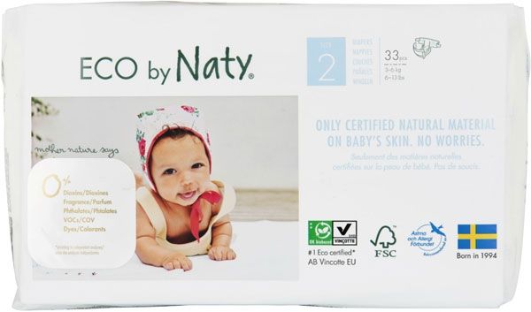 NATY pannolino Mini Nr2 3-6kg 33 pezzi