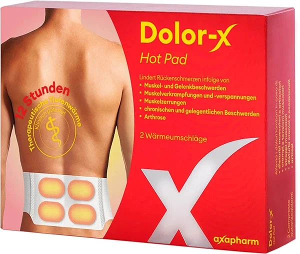 DOLOR-X Hot Pad Wärmepflaster 2 Stück
