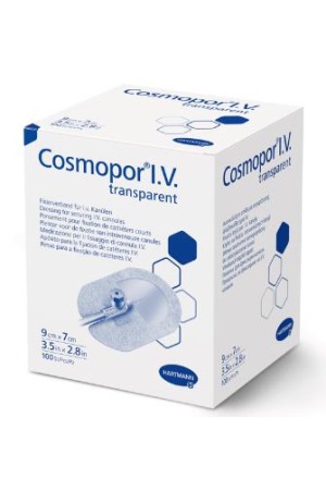 COSMOPOR I.V. 9x7cm trasparente 100 pezzi