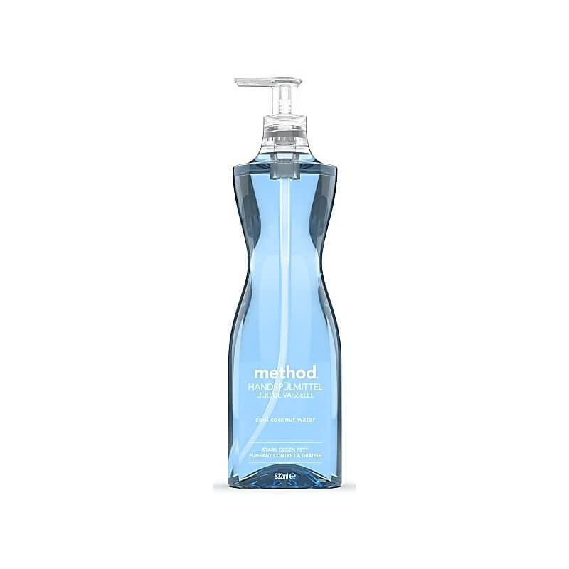 method liquido lavastoviglie a mano acqua di cocco fresca 532 ml