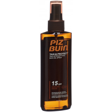 Piz Buin Abbronzatura e protezione olio solare spray SF15 150 ml