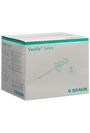 Vasofix Cannula di sicurezza per flebo 20G 1,1x25 mm rosa 50 pezzi