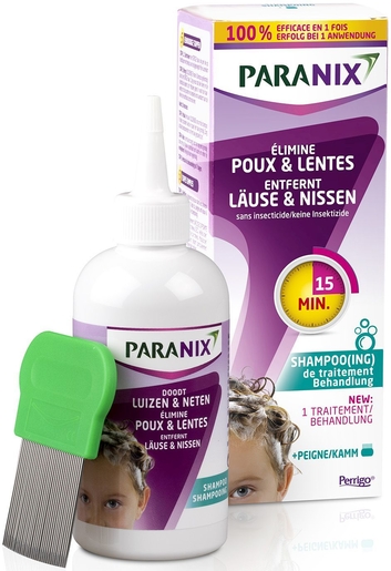 Paranix Shampoo 5 minuti 200 ml + pettine