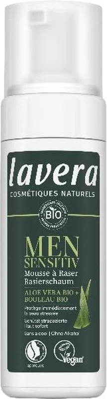 LAVERA Uomo Schiuma da barba Sensitive Dispenser 150 ml